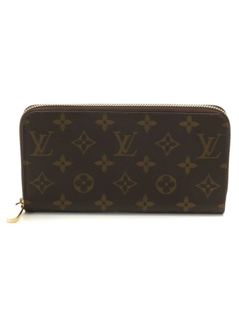 Louis Vuitton Zippy Wallet Monogram Brown Long Canvas